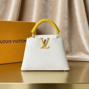 Louis Vuitton Capucines BB White